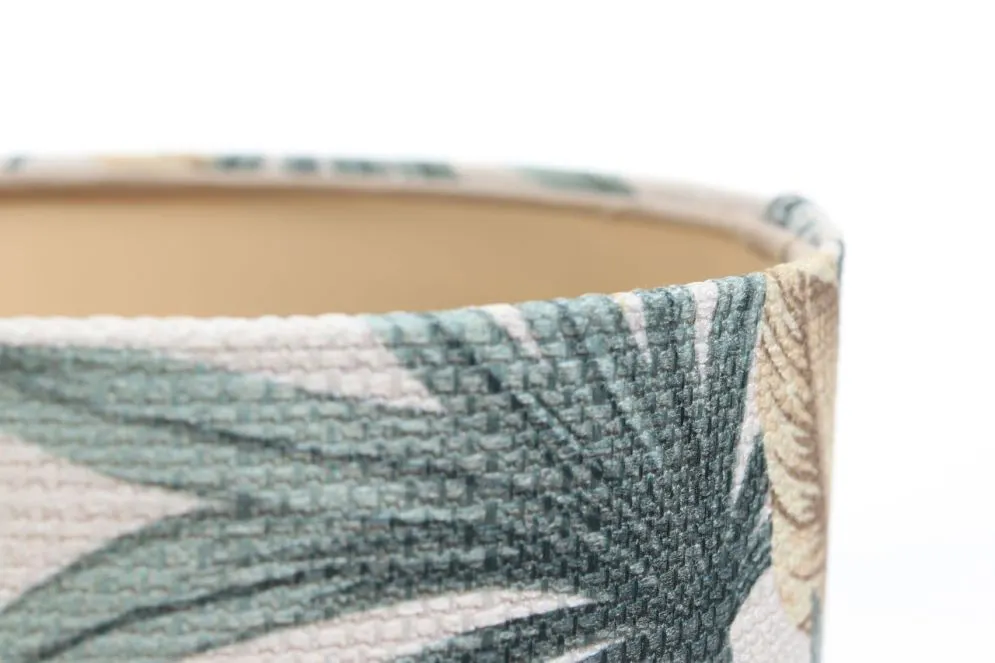 Lampa stołowa TROPICAL-D-W wielokolorowa/złota z włącznikiem nożnym | MIRAT. w stylu  kolekcja