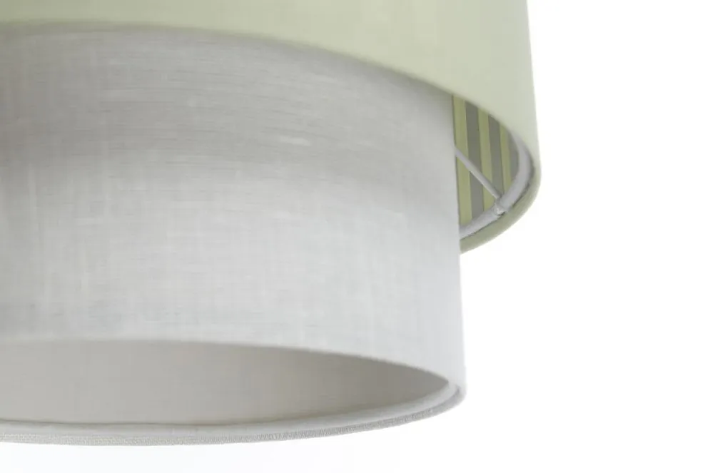 Lampa wisząca DUO LAMI LINE 25 zielona/kremowa minimalistyczna I sklep meblowy MIRAT.