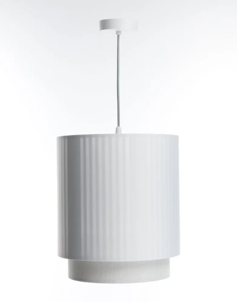 Lampa wisząca DUO LAMI LINE 30 biała elegancka I sklep meblowy MIRAT.