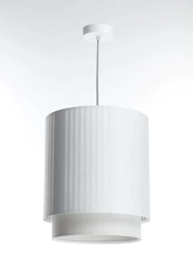 Lampa wisząca DUO LAMI LINE 30 biała elegancka I sklep meblowy MIRAT.