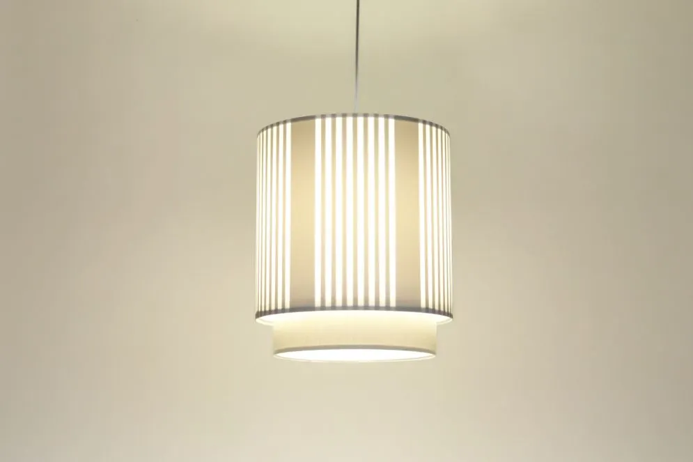 Lampa wisząca DUO LAMI LINE 30 biała elegancka I sklep meblowy MIRAT.