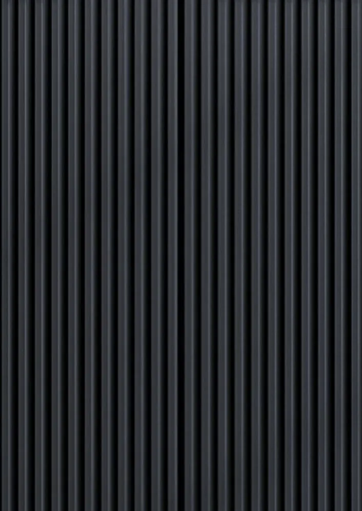 Meble kuchenne EMMA 240 czarna/dąb artisan z blatem I sklep meblowy MIRAT. styl RYFLOWANY