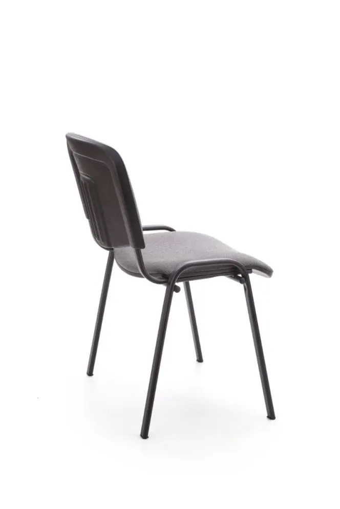 Krzesło biurowe ISO szare metalowe I sklep meblowy MIRAT.