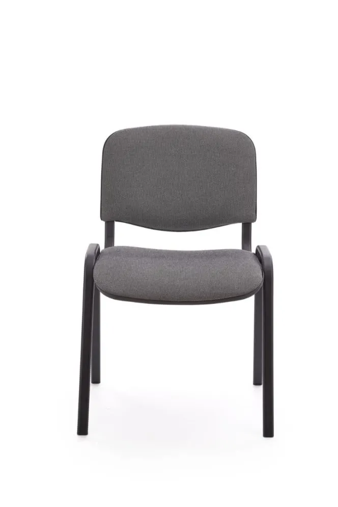 Krzesło biurowe ISO szare metalowe I sklep meblowy MIRAT.