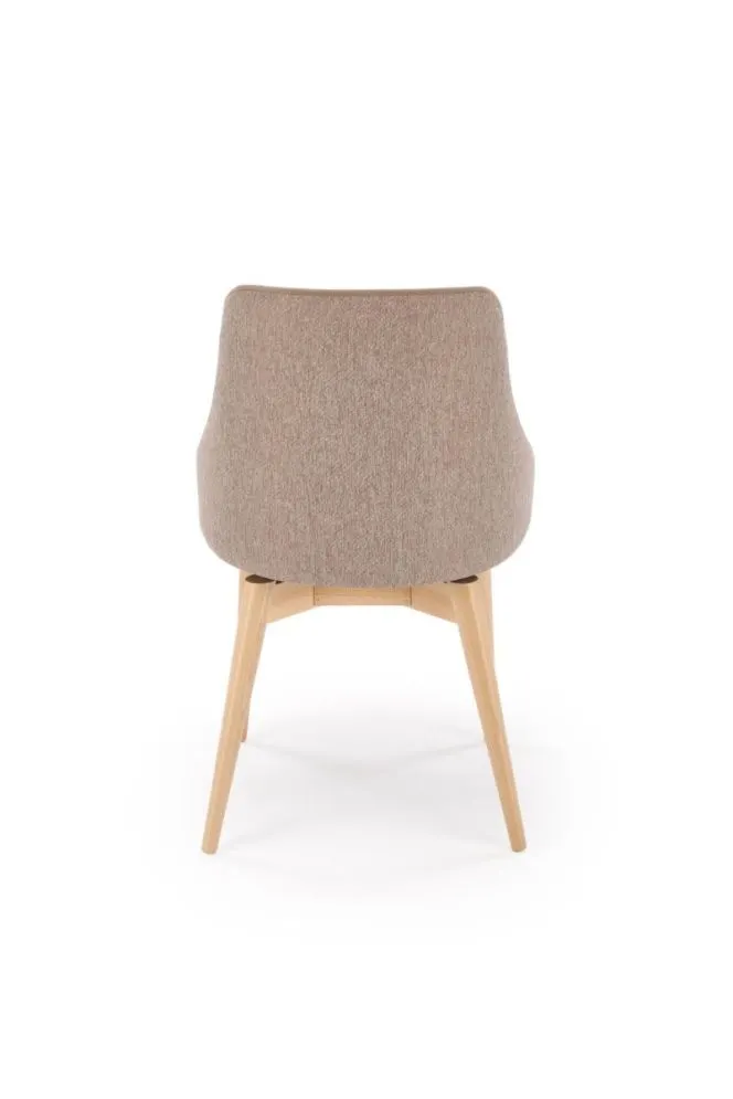 Krzesło MALAGA beżowe obracane o 180° I sklep meblowy MIRAT. styl SKANDYNAWSKI