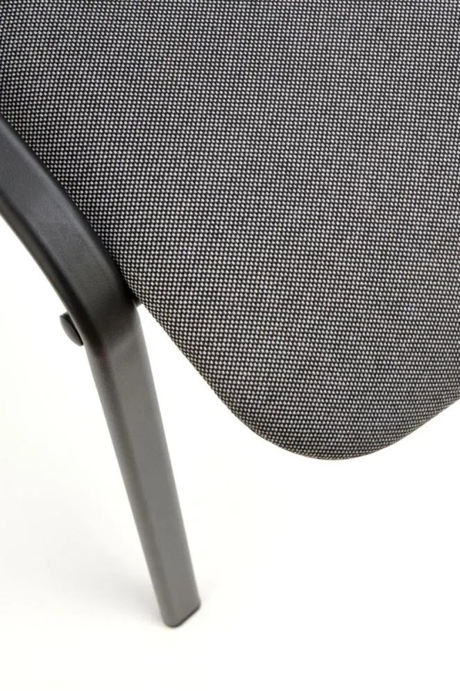 Krzesło biurowe ISO szare metalowe I sklep meblowy MIRAT.