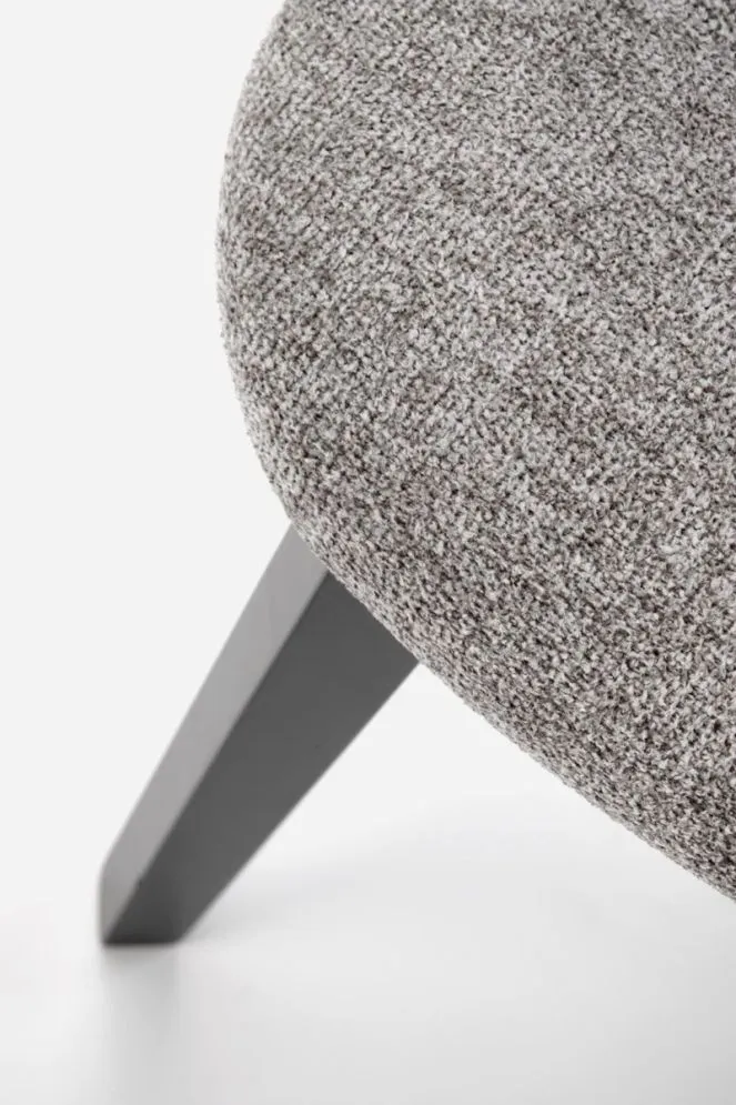 Krzesło tapicerowane HYLO czarne/szare z drewna bukowego I sklep meblowy MIRAT. styl SKANDYNAWSKI