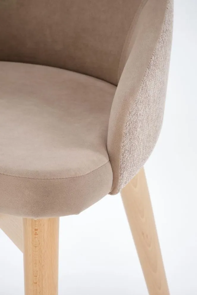 Krzesło MALAGA beżowe obracane o 180° I sklep meblowy MIRAT. styl SKANDYNAWSKI