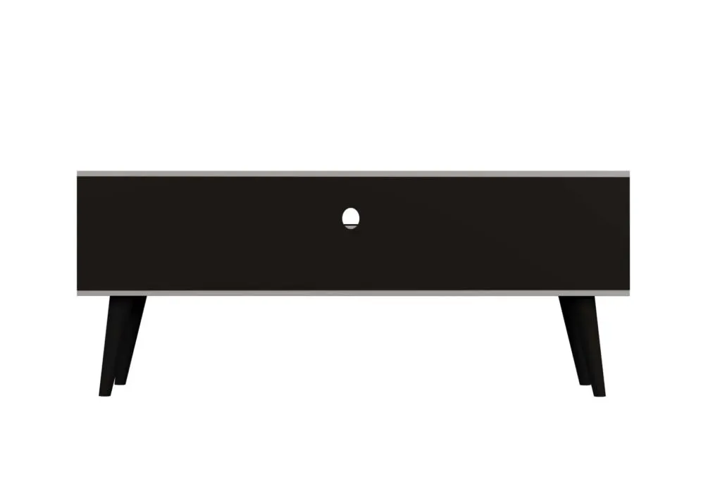 Szafka RTV TORONTO 120 szara z cichym domykiem I sklep meblowy MIRAT. styl SKANDYNAWSKI