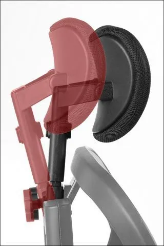 Fotel biurowy HN-5018 czarny do biura tapicerowany siatką | MIRAT. w stylu  kolekcja