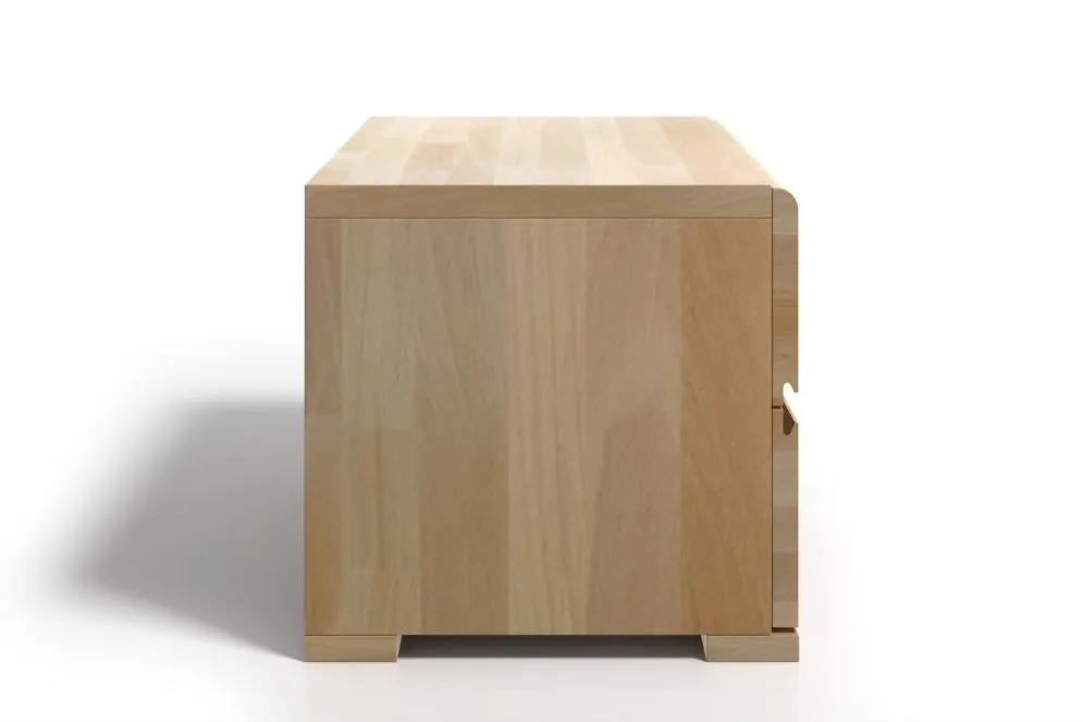 Szafka nocna VESTRE MAXI bukowa do sypialni | MIRAT. styl SKANDYNAWSKI kolekcja VESTRE