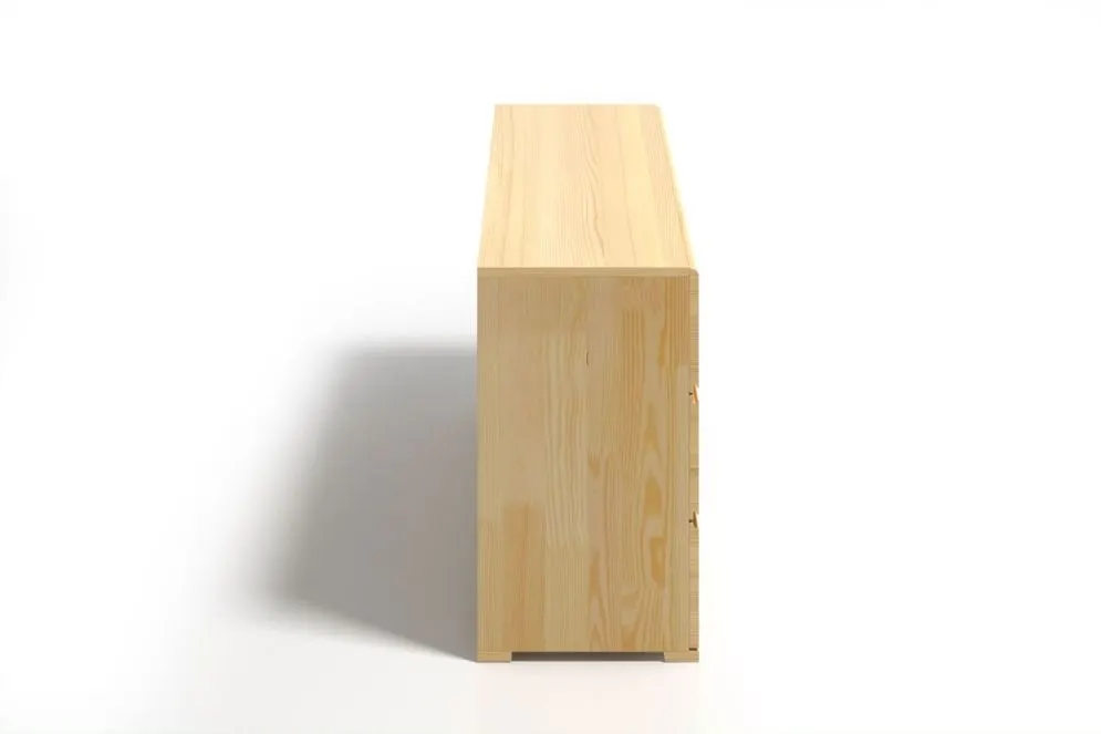 Komoda VESTRE 3 sosnowa z cichym domykiem do salonu | MIRAT. styl SKANDYNAWSKI kolekcja VESTRE
