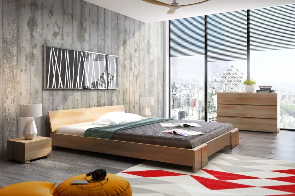 Komoda VESTRE 3 bukowa minimalistyczna do sypialni i salonu | MIRAT. styl SKANDYNAWSKI kolekcja VESTRE