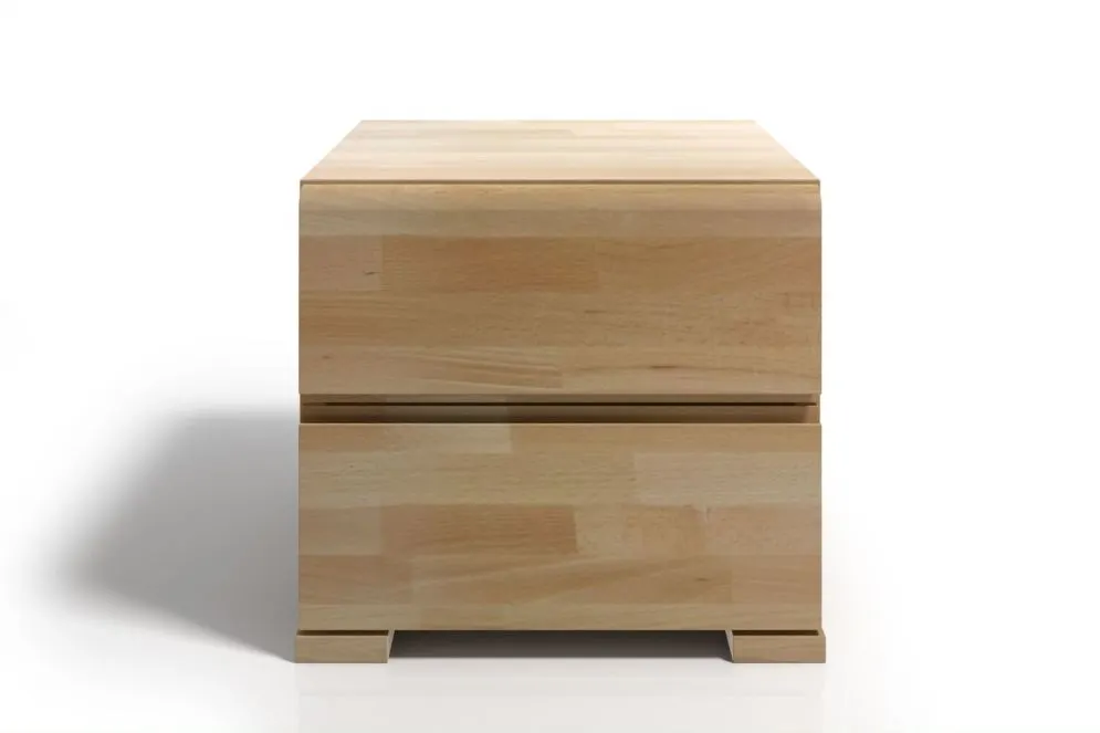 Szafka nocna VESTRE MAXI bukowa do sypialni | MIRAT. styl SKANDYNAWSKI kolekcja VESTRE