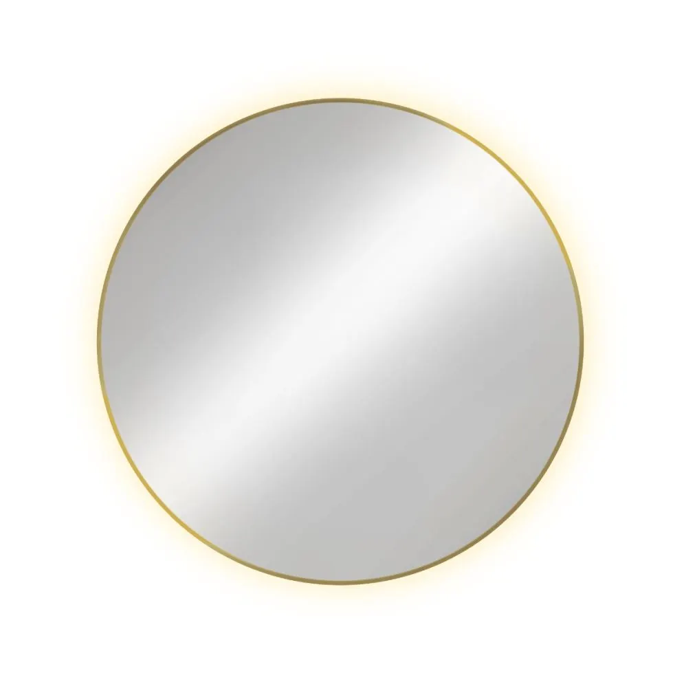 Lustro łazienkowe RUBINO 60 okrągłe z oświetleniem LED | MIRAT. w stylu  kolekcja RUBINO