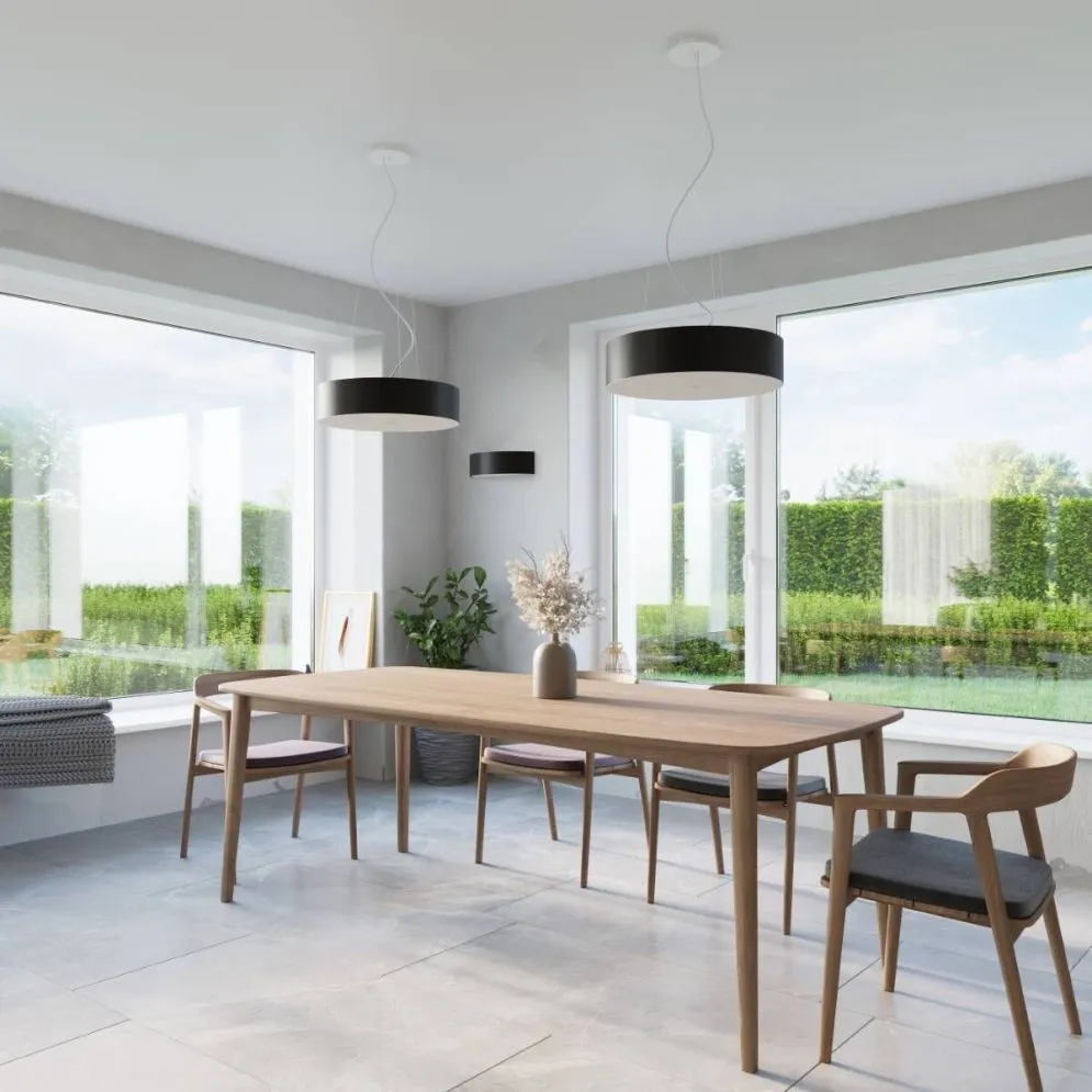 Plafon SKALA 30 czarny | sklep MIRAT  kolekcja skala