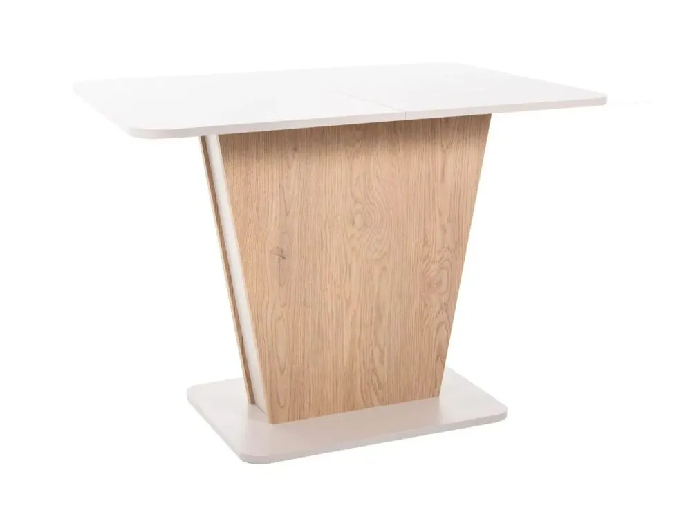 Stół na jednej nodze Calipso 110-145 cm kaszmir dąb | MIRAT