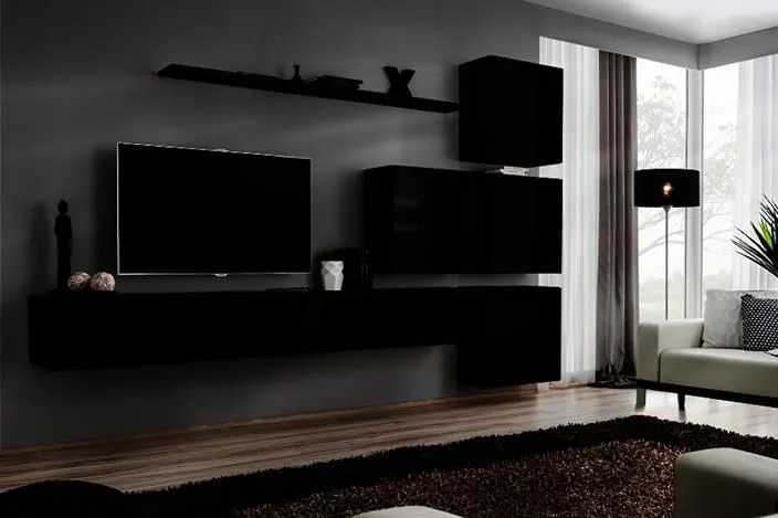 Meblościanka SWITCH IX siedmioczęściowa wisząca | MIRAT. w stylu  kolekcja SWITCH