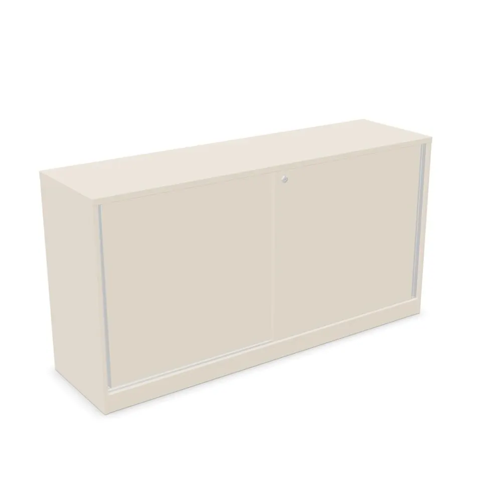 Szafka biurowa przesuwna EASY SPACE CABINET S 1.5-OH 160cm kaszmirowa zamykana I sklep meblowy MIRAT.