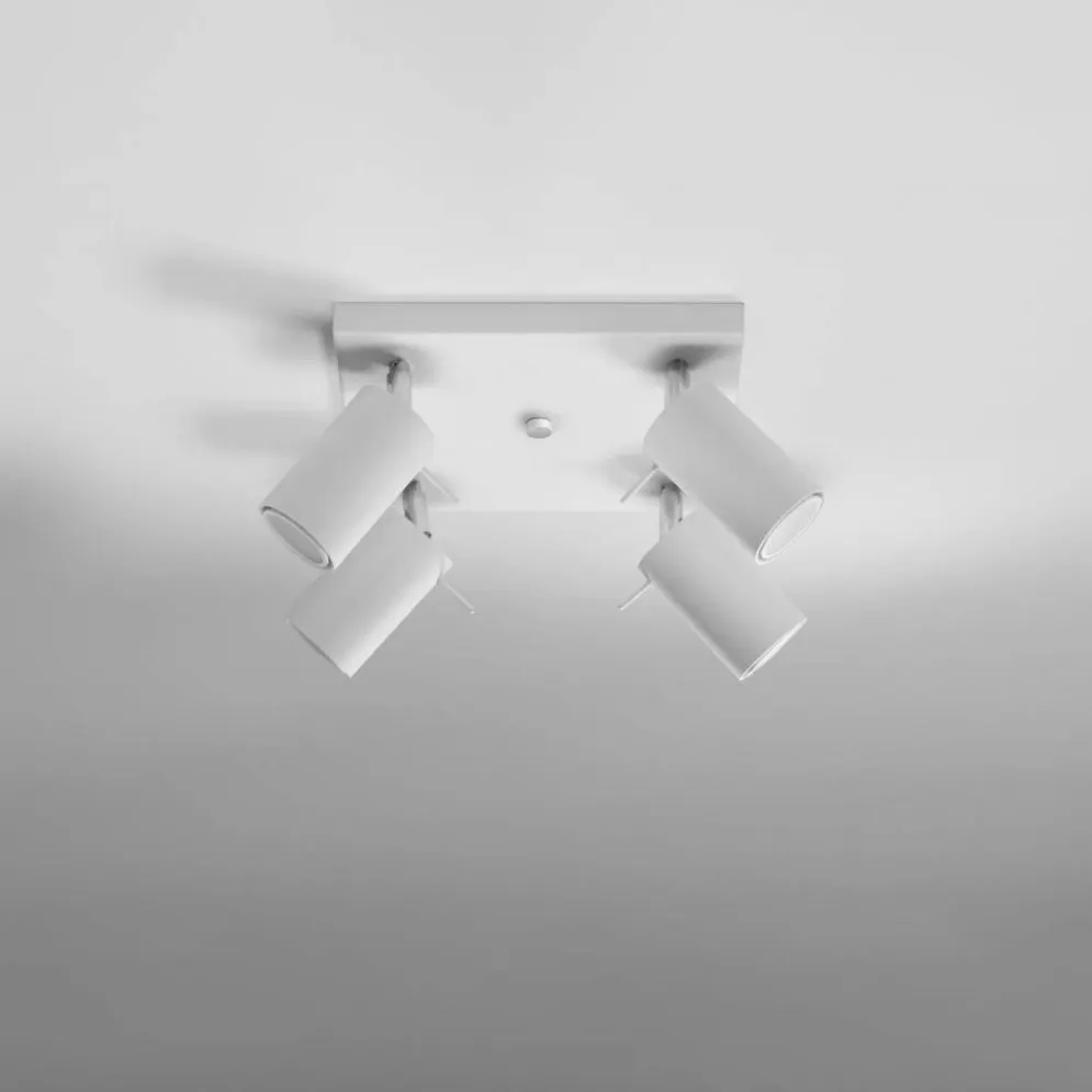 Plafon RING 4 biały | sklep MIRAT  kolekcja ring