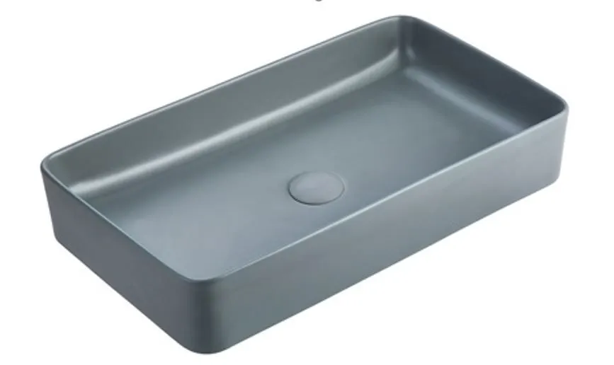 Szafka pod umywalkę nablatową DEVON 100 cm dąb/grafit wisząca | MIRAT.