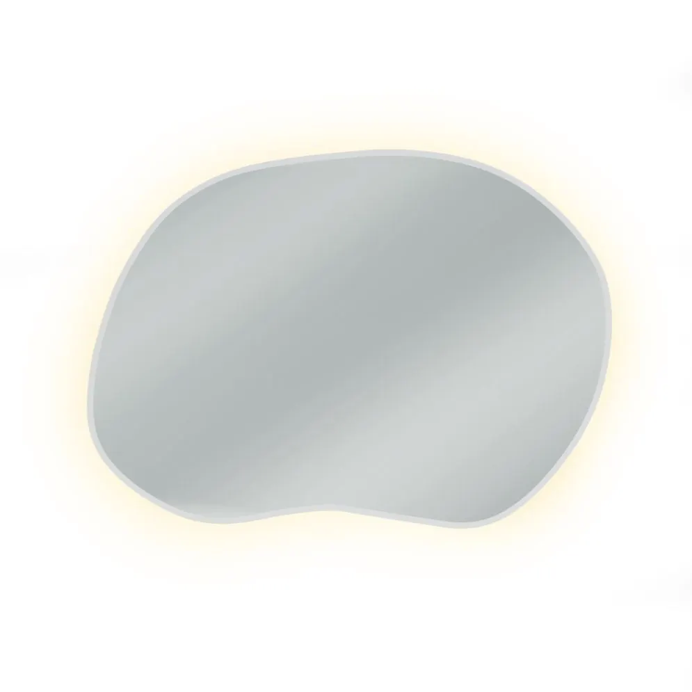 Lustro łazienkowe RUBINO II 100 wiszące z ramą z tworzywa | MIRAT. w stylu  kolekcja RUBINO