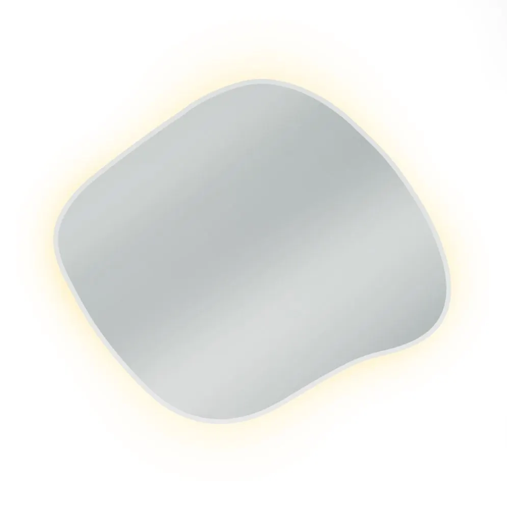 Lustro łazienkowe RUBINO III 90 wiszące z ramą z tworzywa | MIRAT. w stylu kolekcja RUBINO