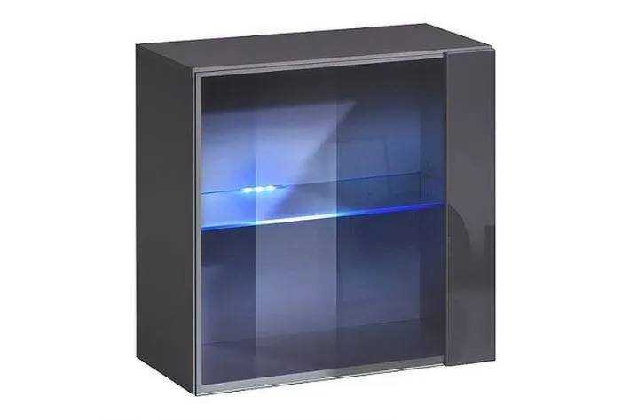 Grafitowa szafka wierząca z oświetleniem SWITCH WW3 
