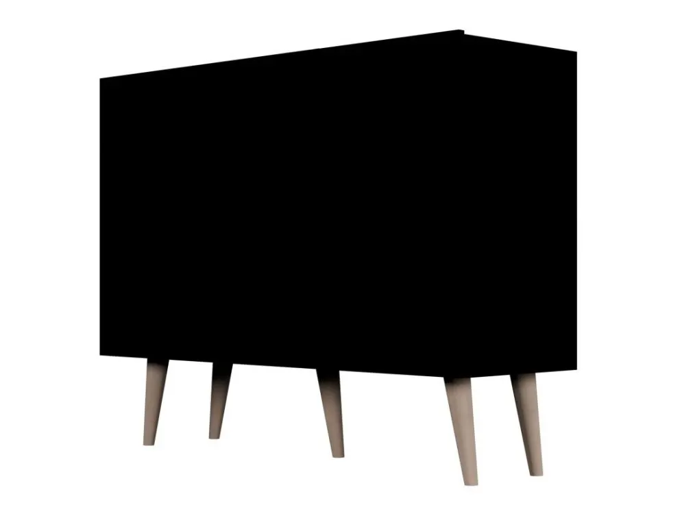 Komoda TORONTO czarna I sklep meblowy MIRAT. styl SKANDYNAWSKI kolekcja TORONTO
