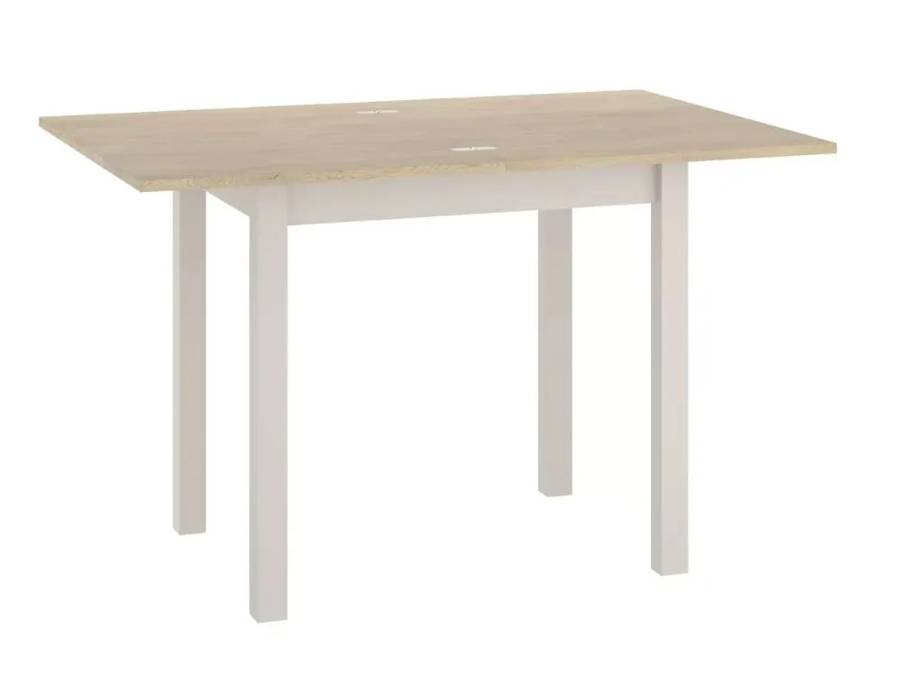 Stół kwadratowy rozkładany Flip 80(160)x80 cm dąb kaszmir | MIRAT styl SKANDYNAWSKI
