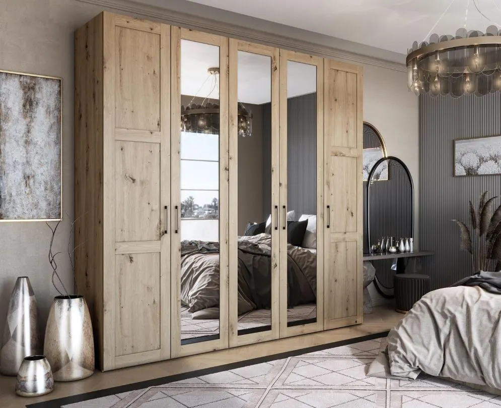 Korpus szafy modułowej FLEX K4 100 dąb artisan I sklep meblowy MIRAT.