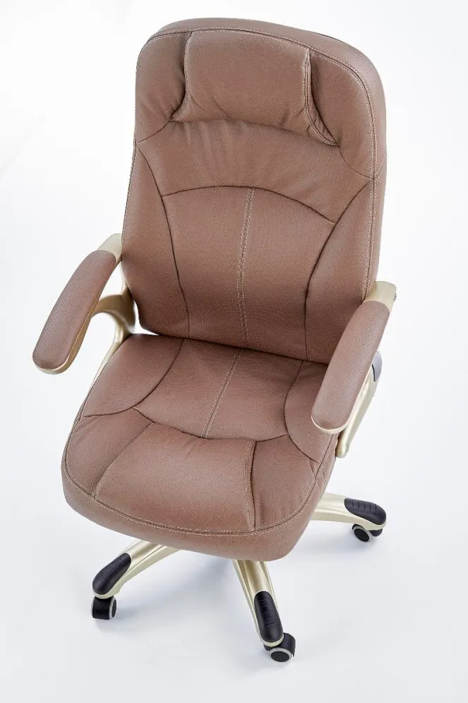 Fotel biurowy CARLOS brązowy Halmar | MIRAT. w stylu  kolekcja