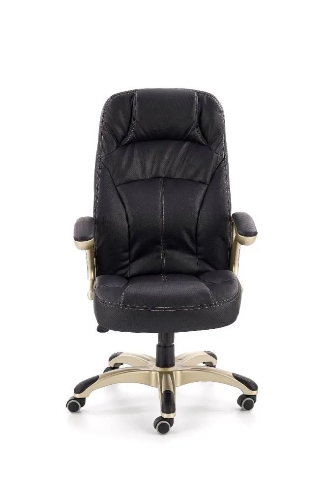 Fotel biurowy CARLOS czarny gabinetowy | MIRAT. w stylu  kolekcja