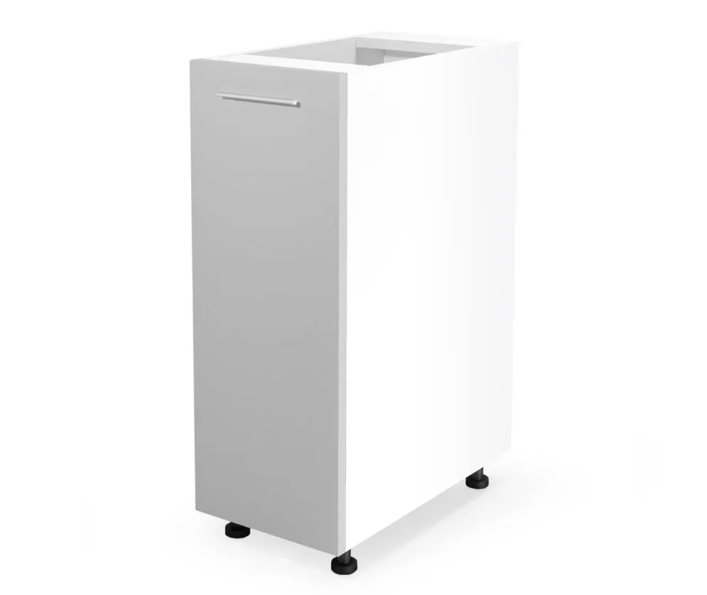 Szafka kuchenna stojąca 30 VENTO D-30/82 jasnoszary połysk firmy Halmar | MIRAT.  kolekcja VENTO