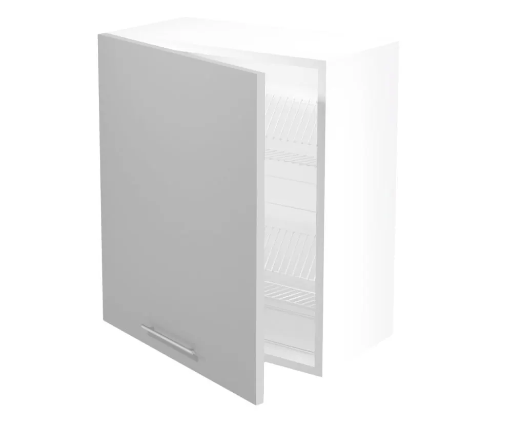 Szafka kuchenna wisząca z ociekaczem 60 VENTO GC-60/72 jasnoszary połysk firmy Halmar | MIRAT. w stylu  kolekcja VENTO