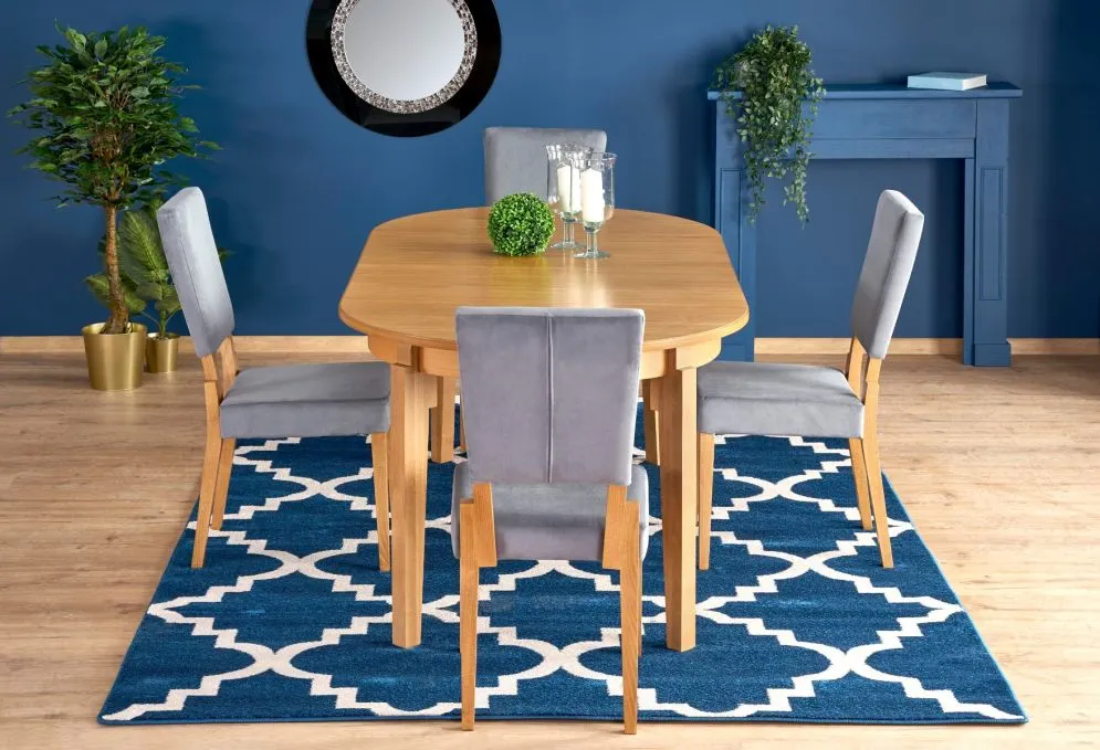 Okrągły stół SORBUS 100(200)x100 dąb miodowy | MIRAT. w stylu  kolekcja SORBUS