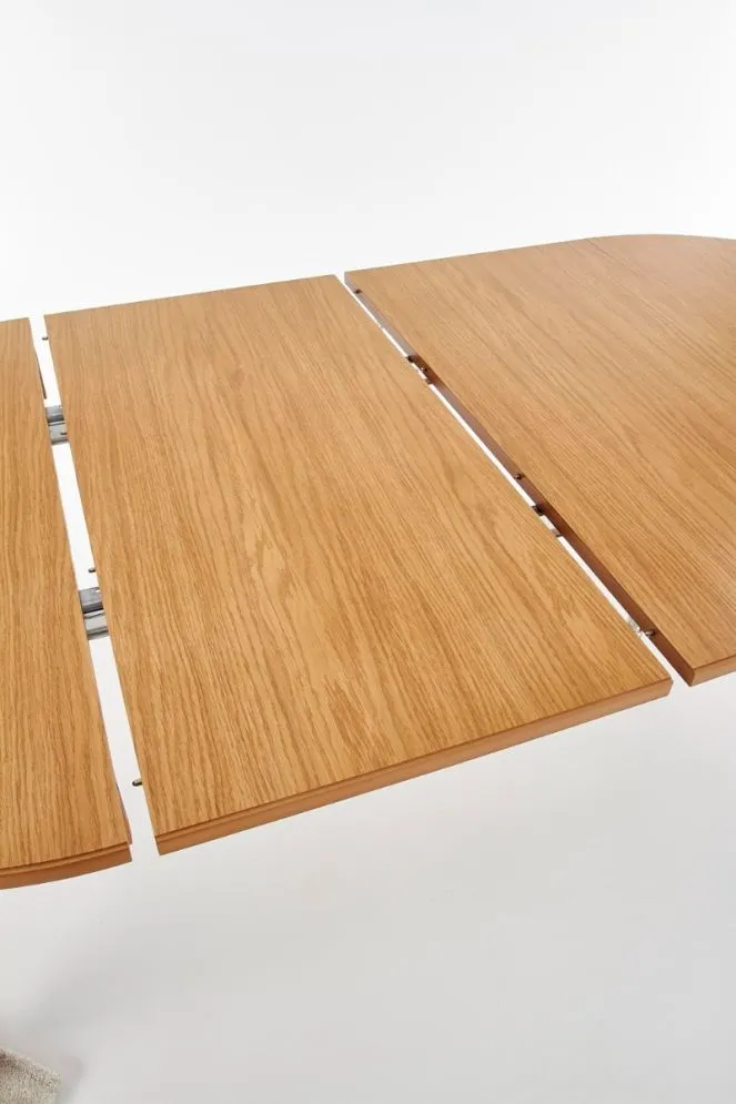 Okrągły stół SORBUS 100(200)x100 dąb miodowy | MIRAT. w stylu  kolekcja SORBUS