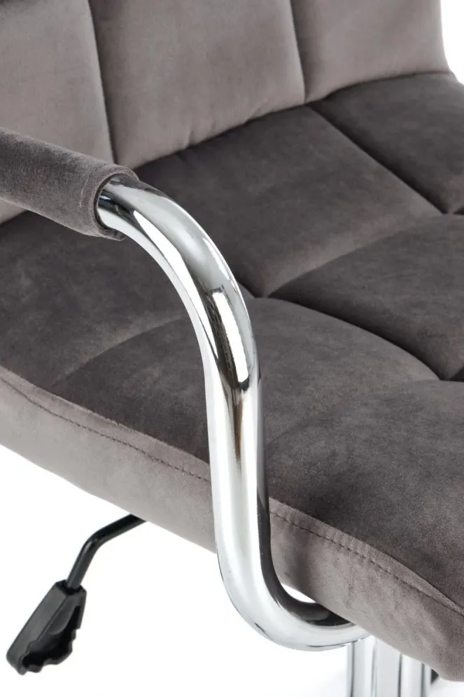 Fotel dla dziecka GONZO 4 VELVET szary z podłokietnikami | MIRAT. w stylu  kolekcja