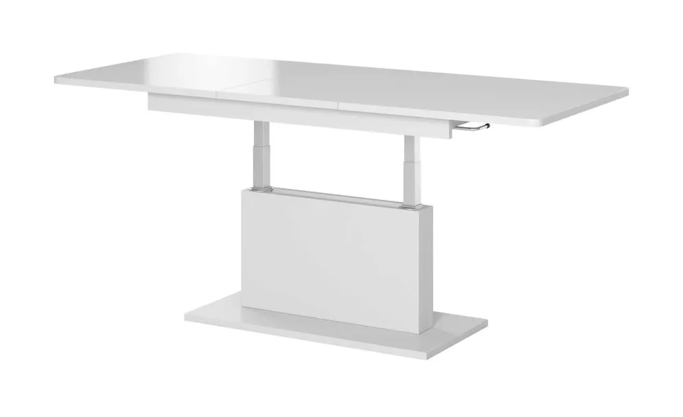 Ława BUSETTI 126(167)x70 biała mat rozkładana do salonu | MIRAT. w stylu SKANDYNAWSKI kolekcja