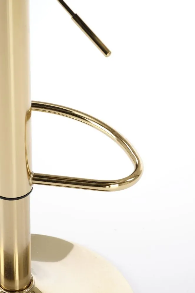 Hoker H-120 VELVET zielony/złoty regulowany I sklep meblowy MIRAT. styl GLAMOUR