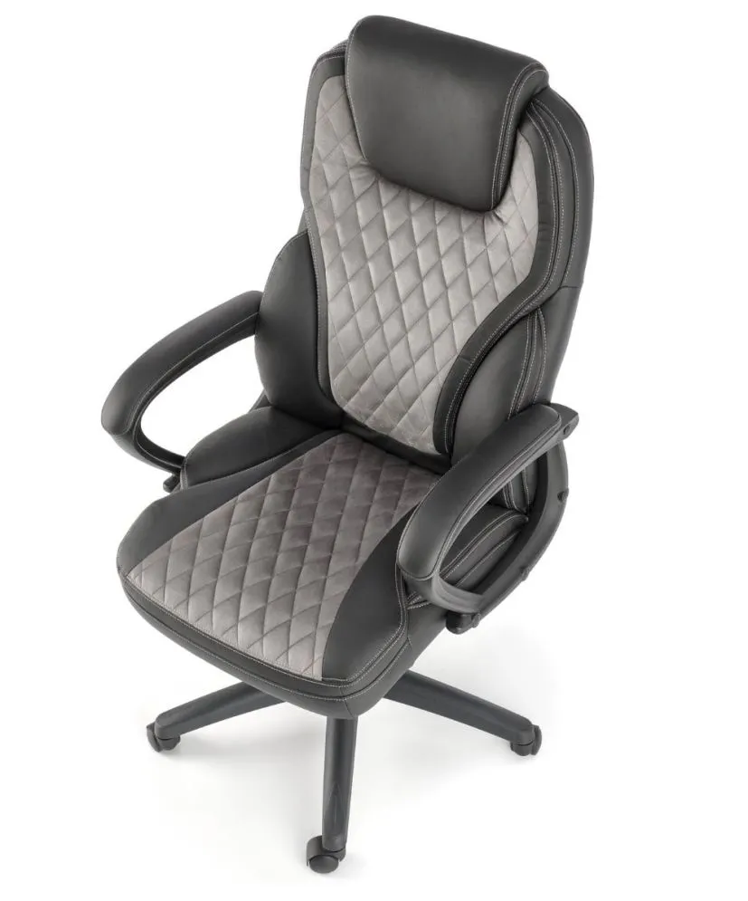 Fotel biurowy GANDALF szary/czarny I sklep meblowy MIRAT.
