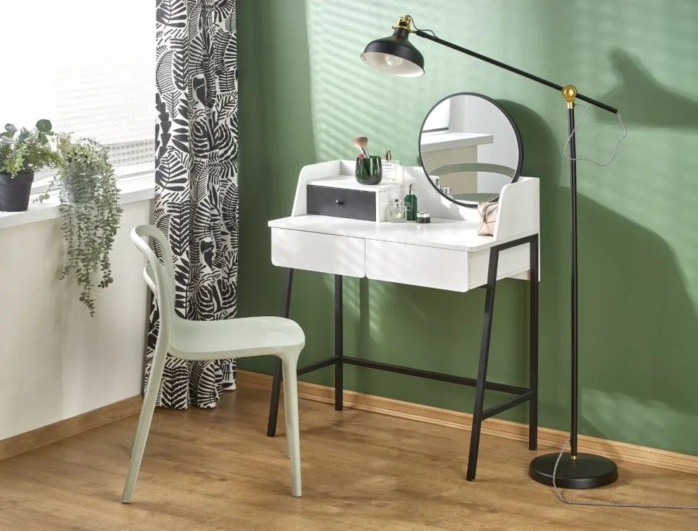 Mała toaletka AGNES biała I sklep meblowy MIRAT. styl SKANDYNAWSKI