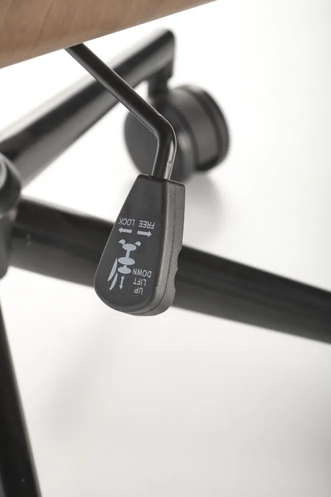 Fotel gabinetowy GAVIN orzech/czarny I sklep meblowy MIRAT.