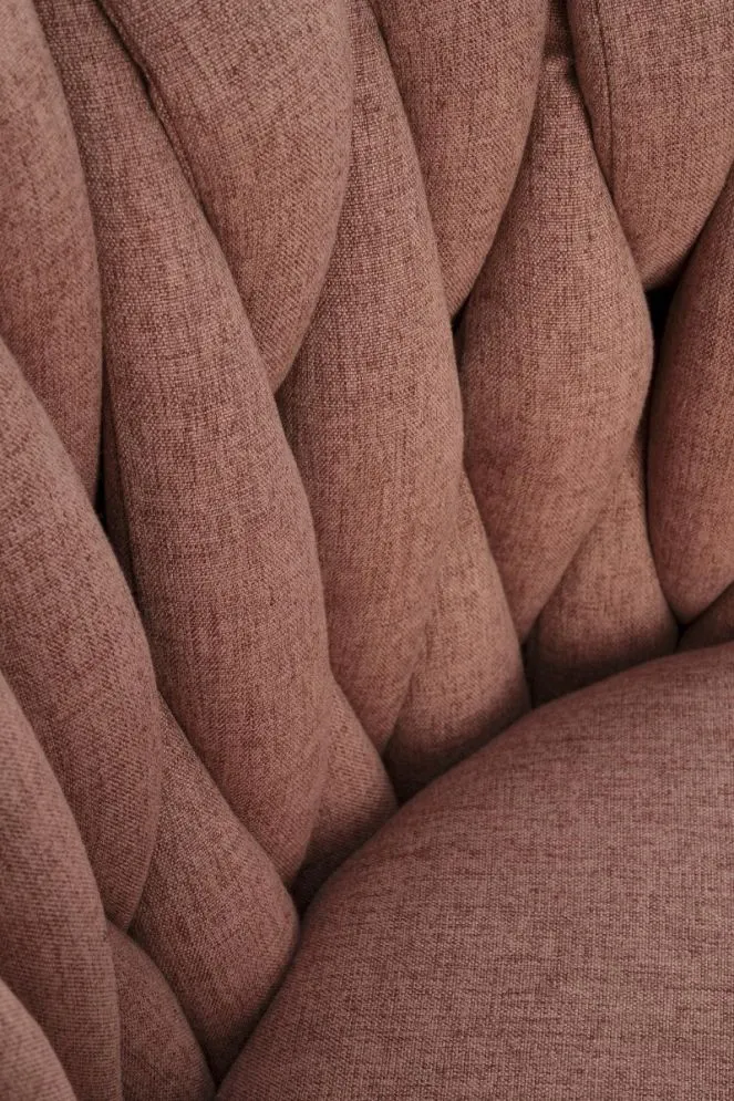 Fotel TALON różowy designerski I sklep meblowy MIRAT.