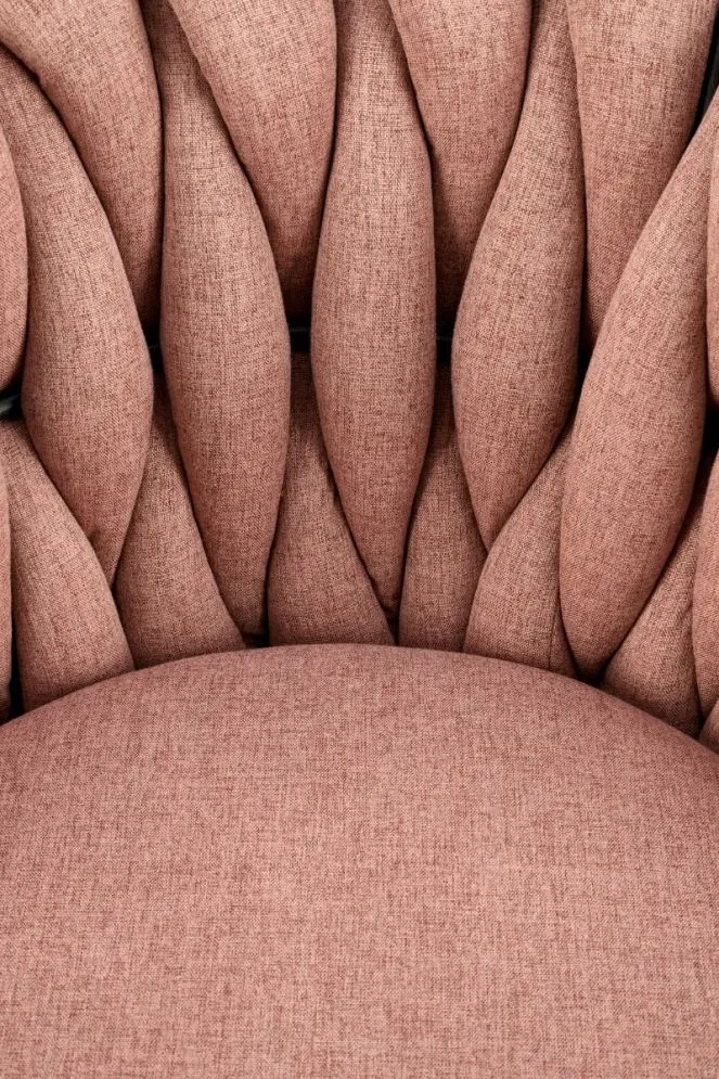 Fotel TALON różowy designerski I sklep meblowy MIRAT.