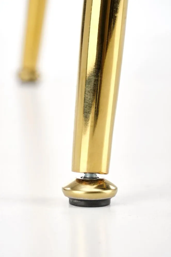 Krzesło K500 beżowe/czarne z podłokietnikami w stylu glamour I sklep meblowy MIRAT. styl GLAMOUR