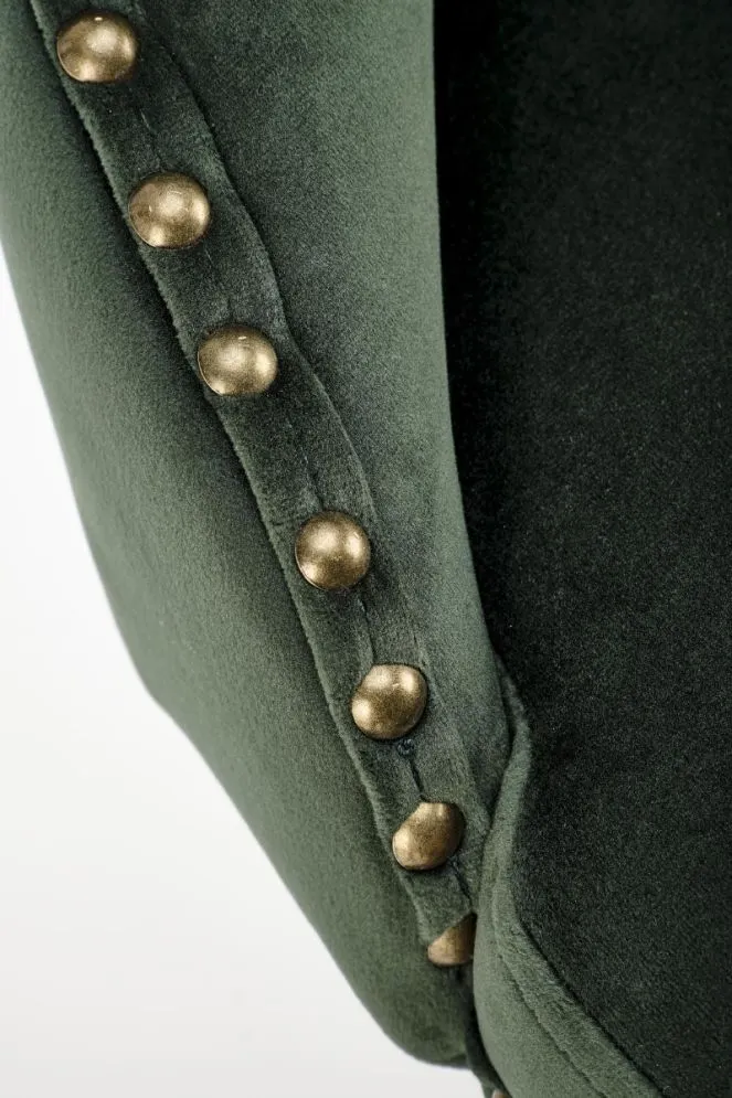 Hoker H-117 VELVET ciemny zielony glamour I sklep meblowy MIRAT. styl GLAMOUR