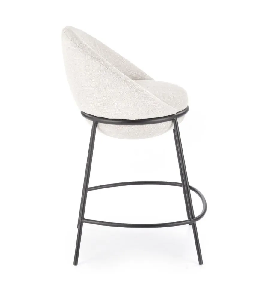 Hoker niski H-118 beżowy kubełkowy I sklep meblowy MIRAT.