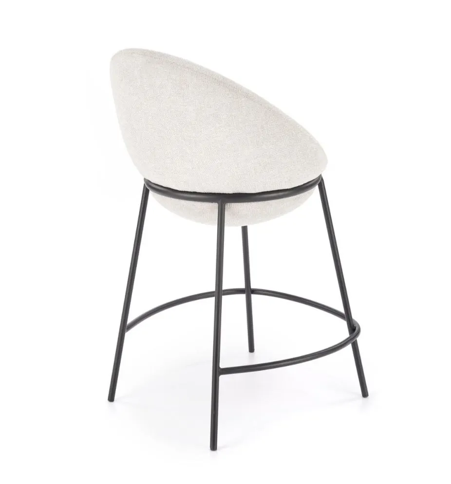 Hoker niski H-118 beżowy kubełkowy I sklep meblowy MIRAT.