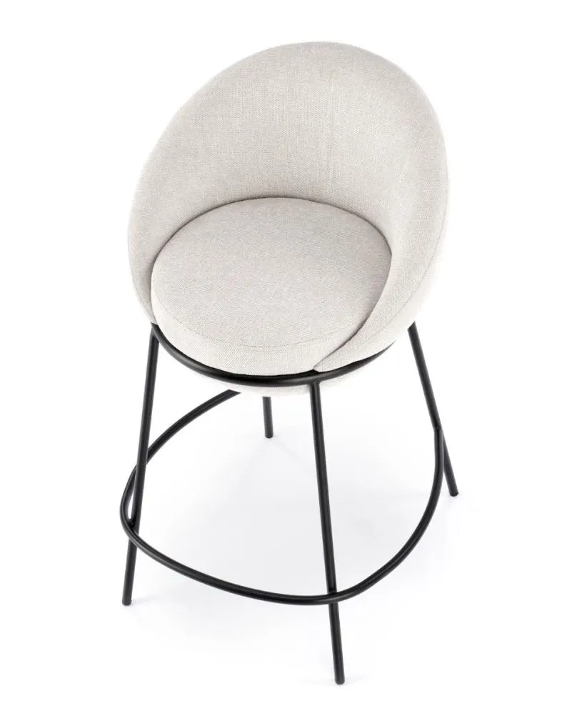 Hoker niski H-118 beżowy kubełkowy I sklep meblowy MIRAT.